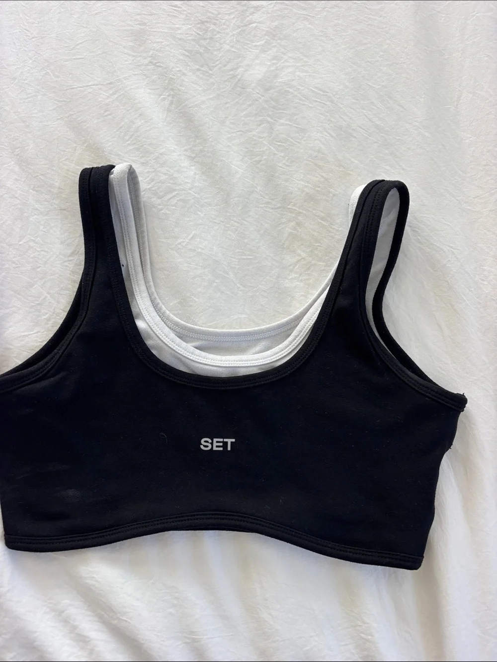 Set Active Layered Sports Bra - Picture 1 of 2